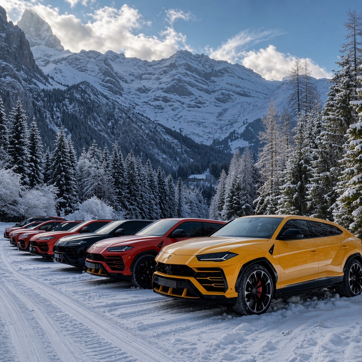 Dolomite Alps on Urus